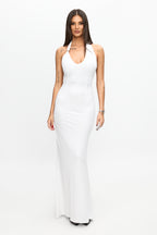 Rochie lungă albă Pure Grace