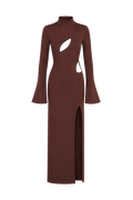 Rochie „Leya” Brown