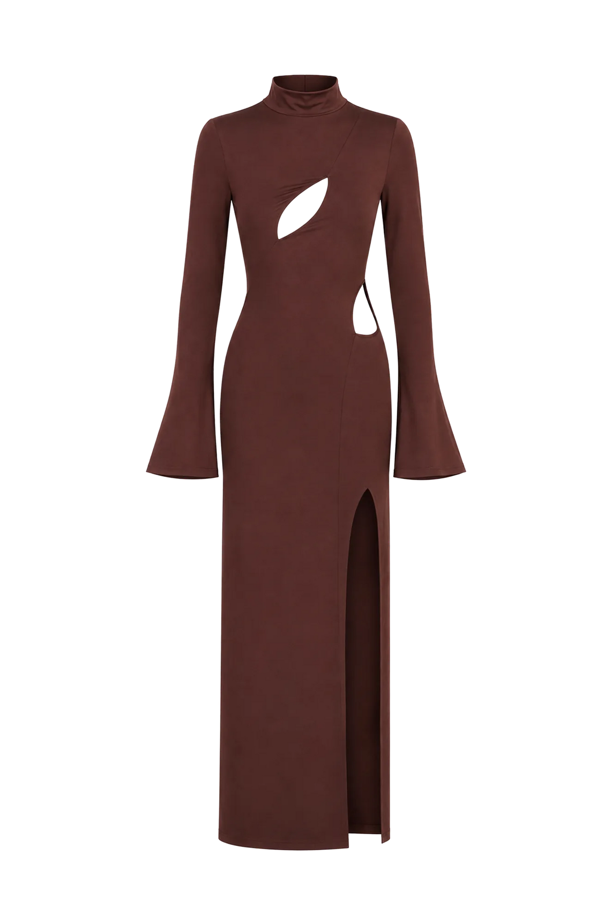 Rochie maro Ella din bumbac