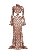 Rochie „Marbella Brown”