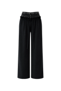 Pantalonii RHEA cu strass